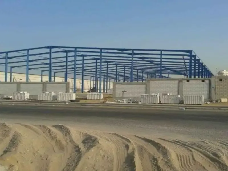 مقاول معتمدلتركيب هناجر ومستودعات بنظام تسليم المفتاح بالرياض